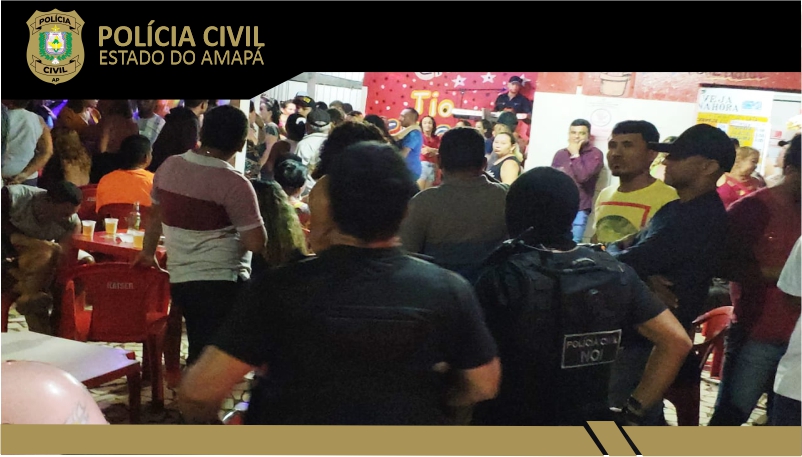 POLÍCIA CIVIL PARTICIPA DE OPERAÇÃO QUE FISCALIZOU ESTABELECIMENTOS NOTURNOS E LOGRADOUROS PÚBLICOS NA ZONA SUL DE MACAPÁ